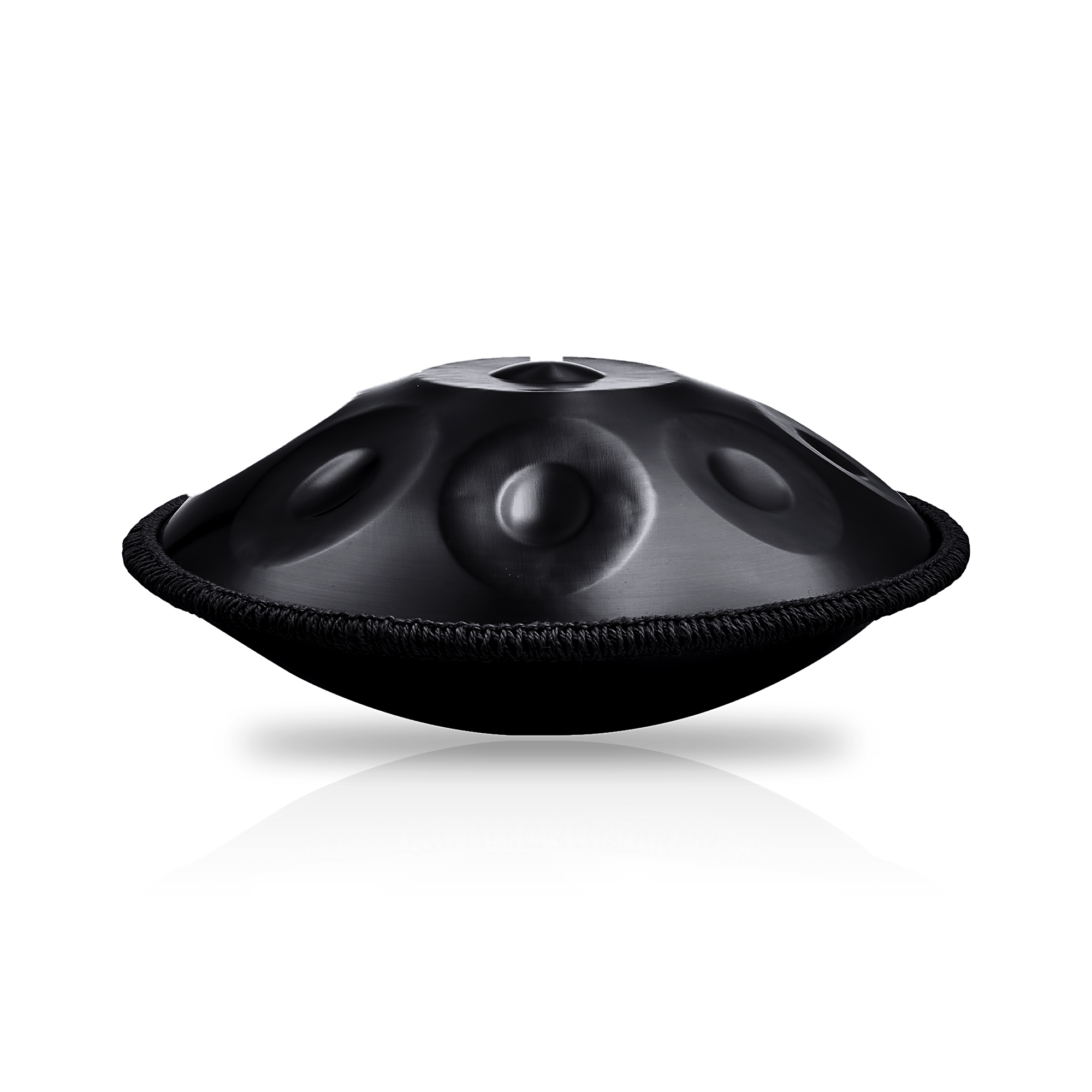 Handpan Noir Ré Mineur 10 notes — Best-Seller Pro Scène et Studio — Musical Hand