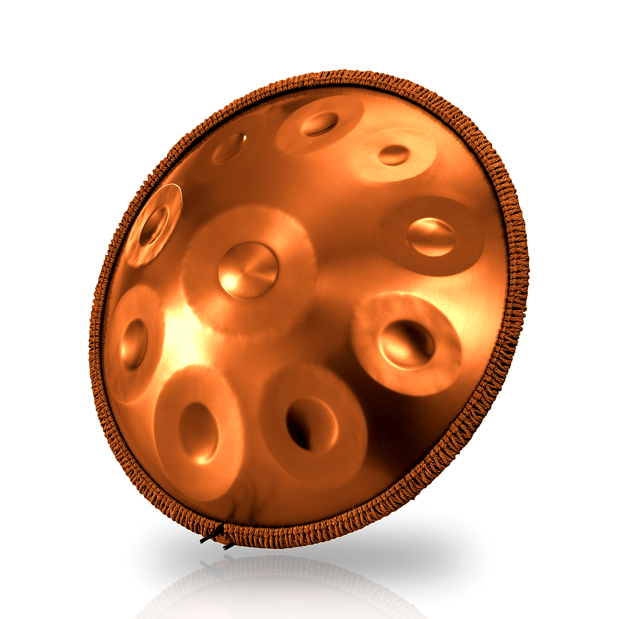 Handpan 10 Notes Ré Mineur Cuivre