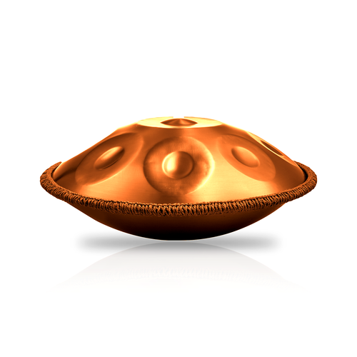 Handpan Cuivre Ré Mineur 10 notes — Son Chaud Méditation Profonde — Musical Hand