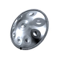 Handpan Argent Ré Kurd 9 notes — Son Cristallin Méditation et Yoga — Musical Hand
