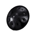 Handpan Noir Ré Mineur 10 notes — Best-Seller Pro Scène et Studio — Musical Hand