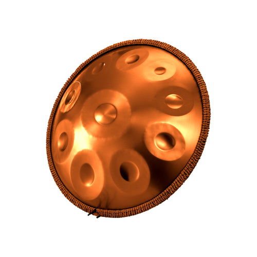 Handpan Cuivre Ré Mineur 10 notes — Son Chaud Méditation Profonde — Musical Hand